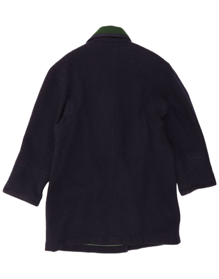 Schneiders Womens Oversized Double Breasted Coat UK 14 Medium Navy Blue
