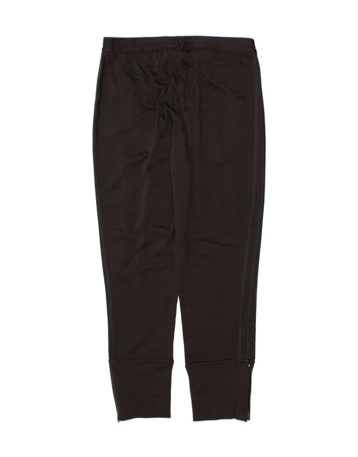 ADIDAS Womens Tracksuit Trousers Joggers UK 10 Small Black Polyester Vintage Adidas and Second-Hand Adidas from Messina Hembry 