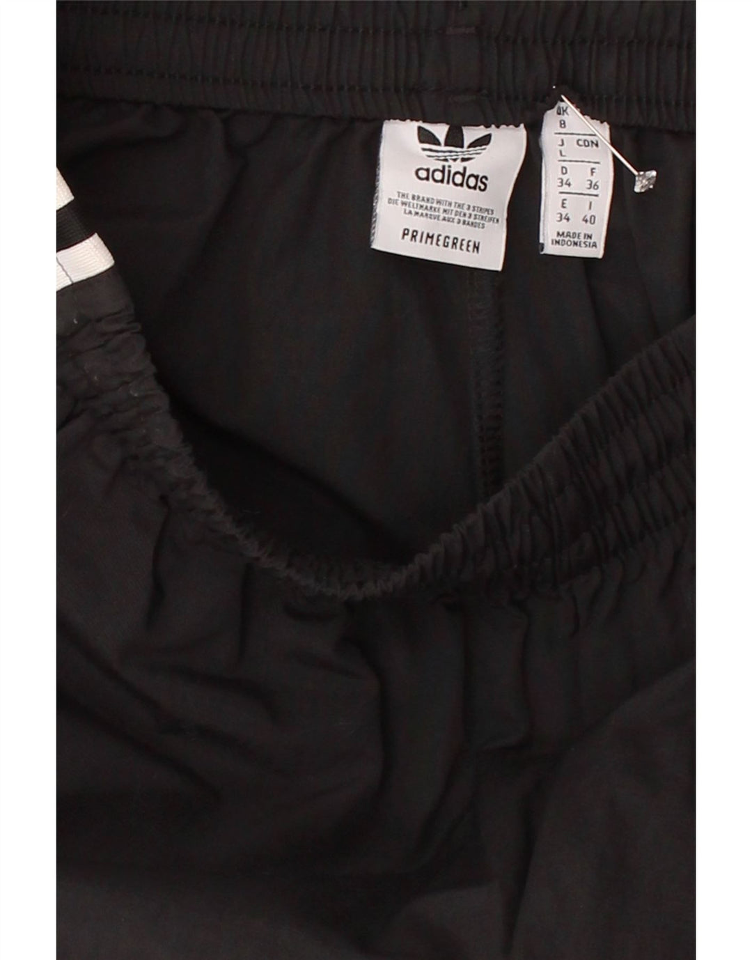 ADIDAS Womens Tracksuit Trousers Joggers UK 8 Small Black Polyamide Vintage Adidas and Second-Hand Adidas from Messina Hembry 