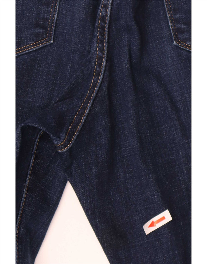 Levi's Womens 315 Shaping Bootcut Jeans W32 L32 Navy Blue Cotton