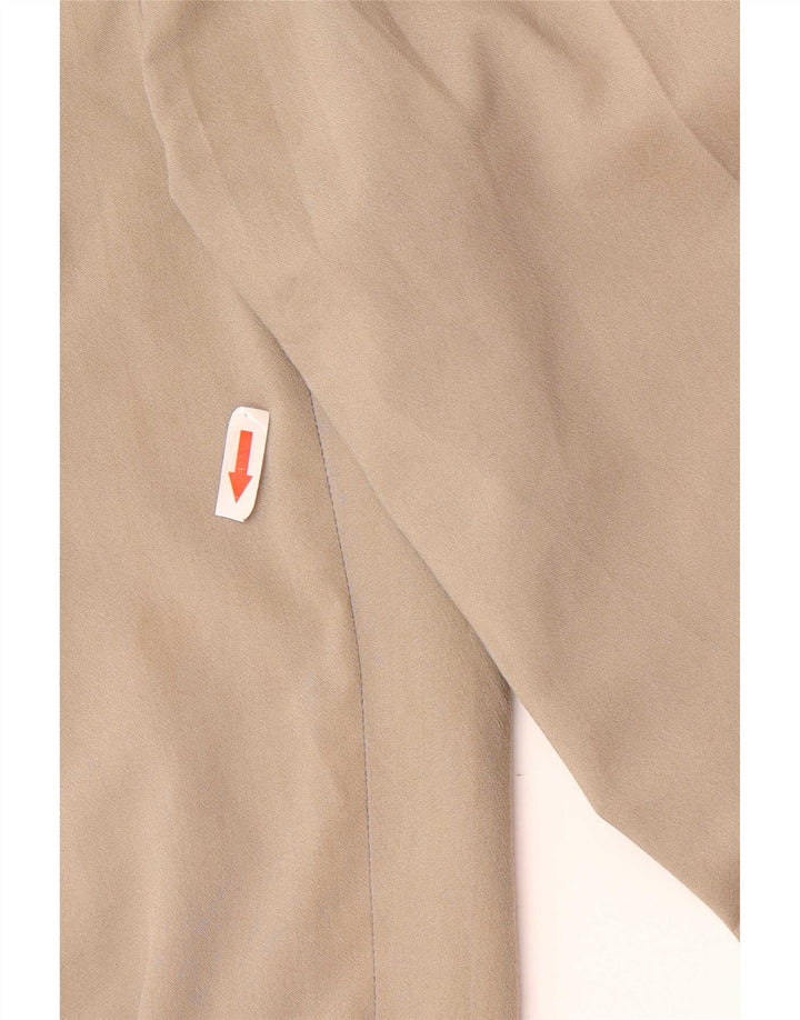 Zara Mens Pegged Suit Trousers EU 38 Small W30 L30 Grey Polyester