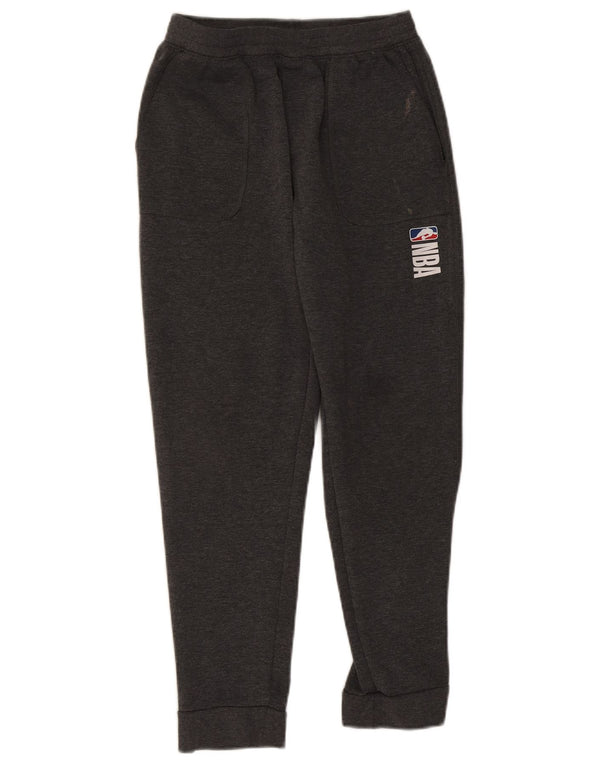 NBA Boys Graphic Tracksuit Trousers Joggers 13-14 Years Grey Flecked