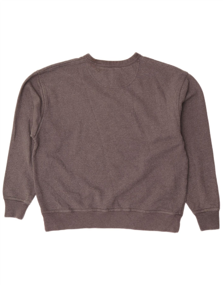 Champion Mens Graphic Sweatshirt Jumper XL Grey