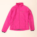 Columbia Womens Interchange Liner Padded Jacket UK 14 Medium Pink Polyester