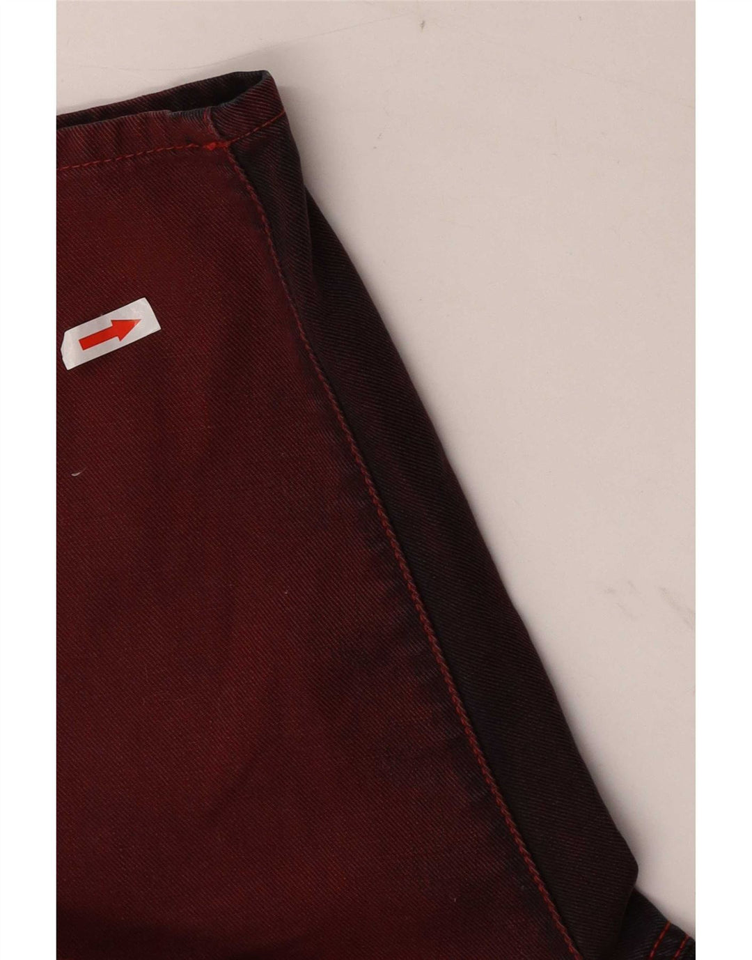 Marks & Spencer Mens Denim Shorts W32 Medium Red Cotton