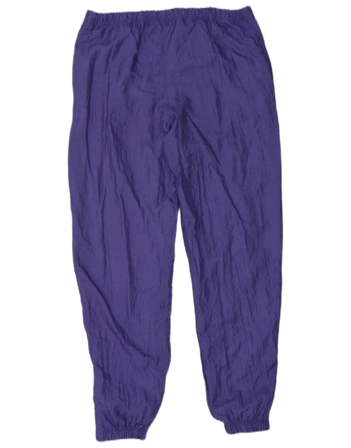 Sergio Tacchini Mens Tracksuit Trousers Joggers IT 52 Large Purple