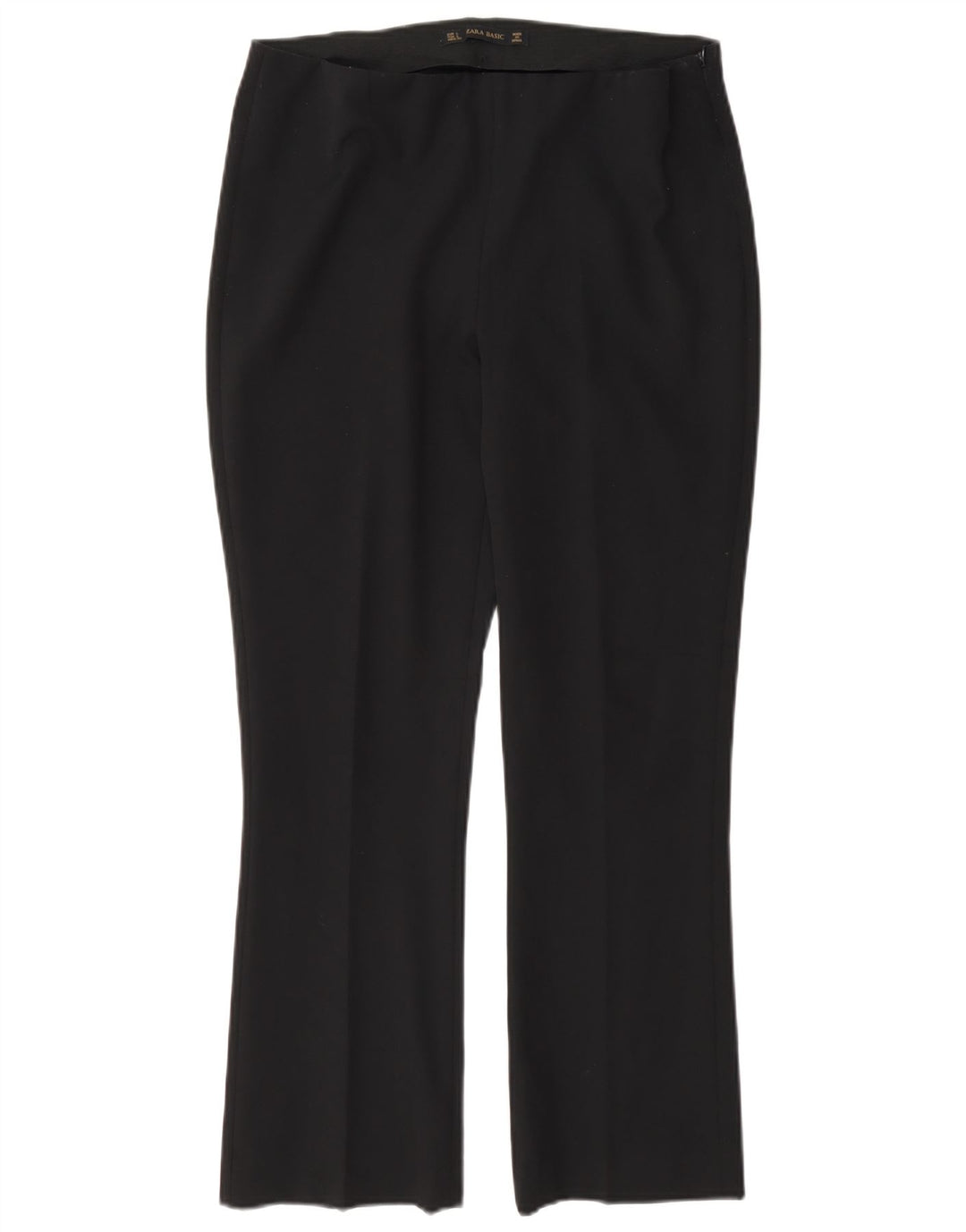 Zara Womens Regular Casual Trousers Large W30 L27 Black