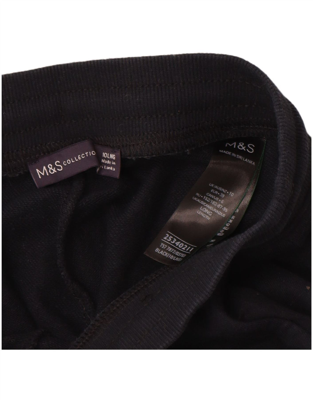 MARKS & SPENCER Womens Tracksuit Trousers Joggers UK 10 Small Navy Blue