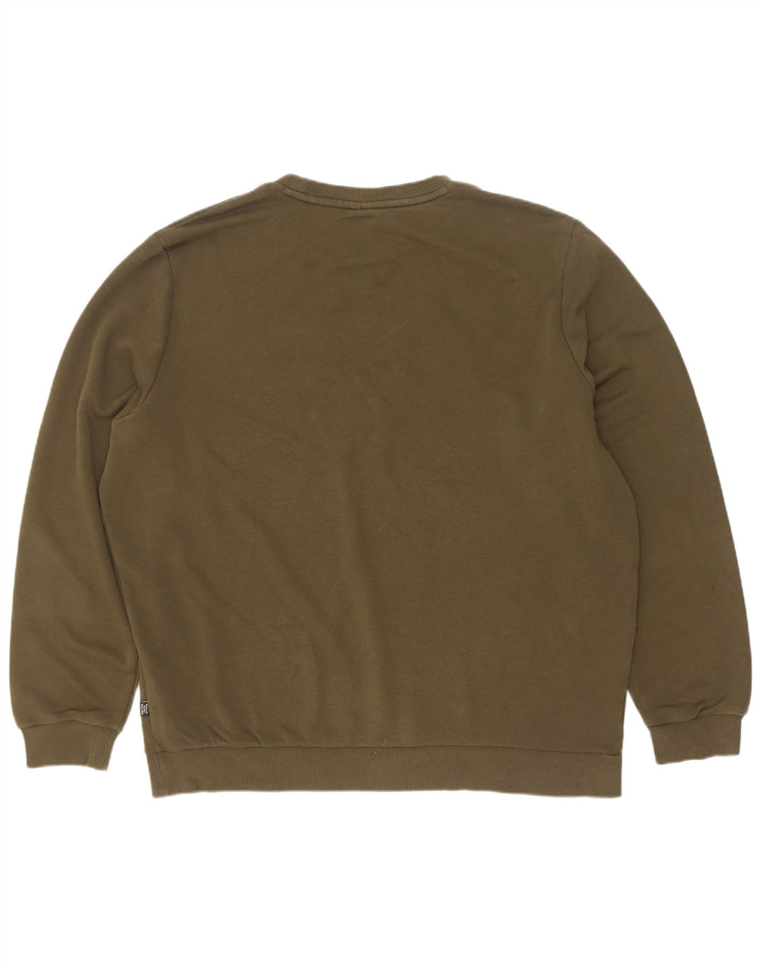 Puma Mens Sweatshirt Jumper XL Khaki Cotton
