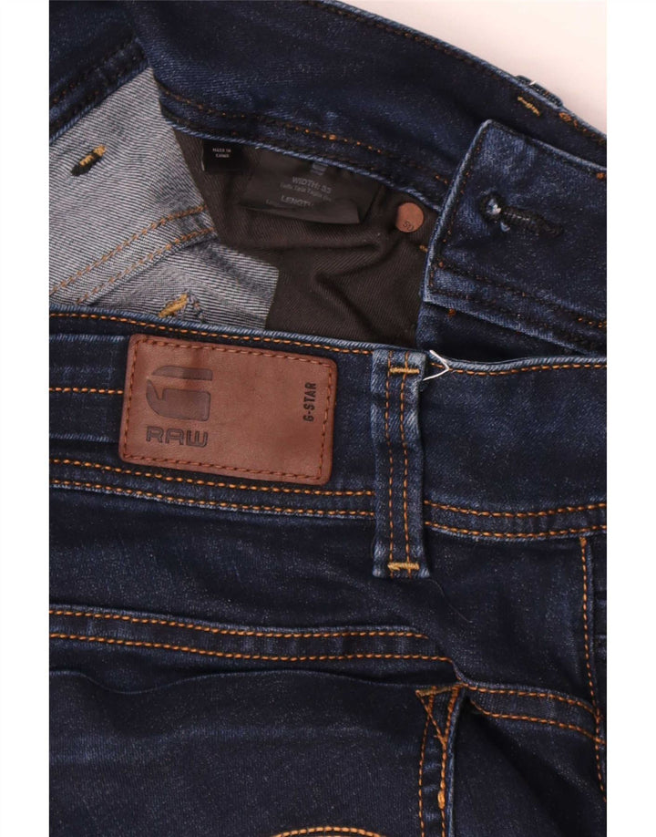 G-Star Womens Midge Slim Jeans W33 L34 Navy Blue