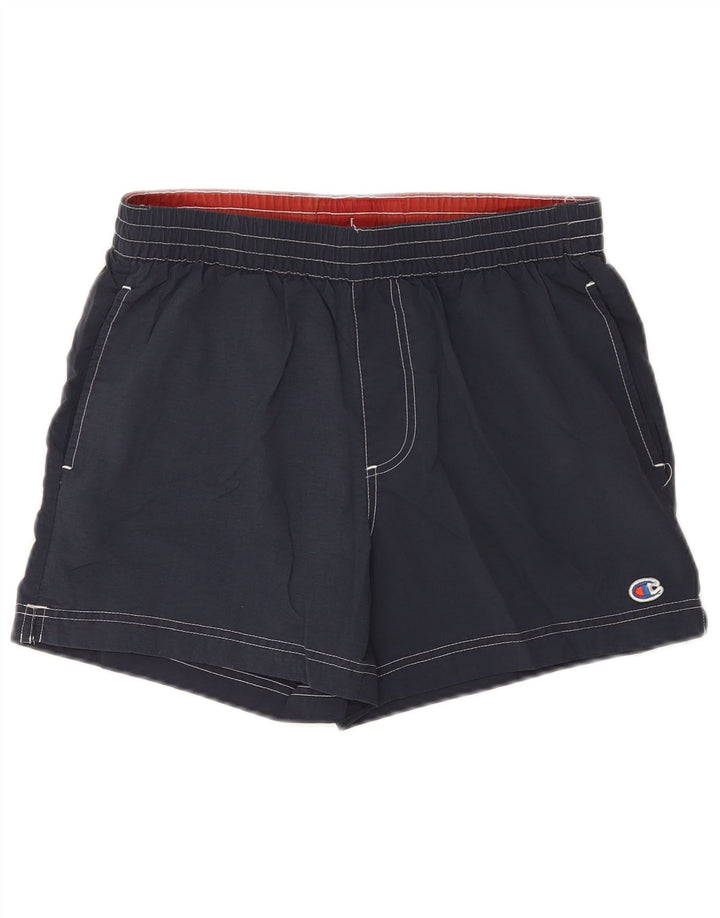 CHAMPION Mens Swimming Shorts Medium  Navy Blue