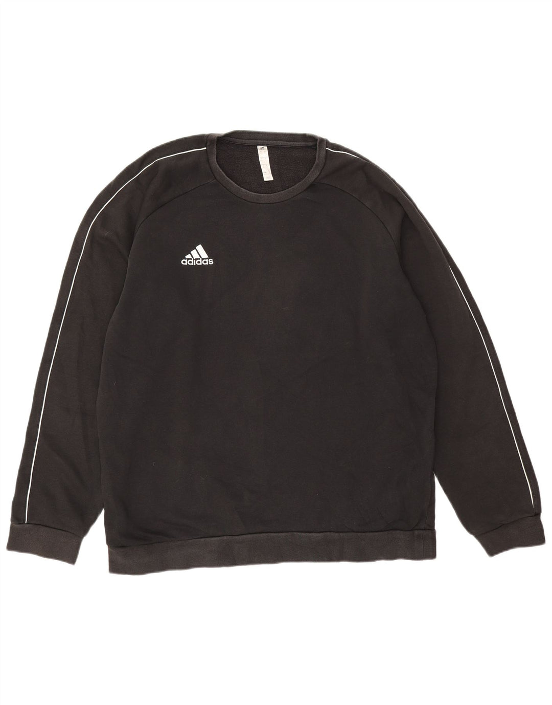 Adidas Mens Sweatshirt Jumper XL Black Cotton