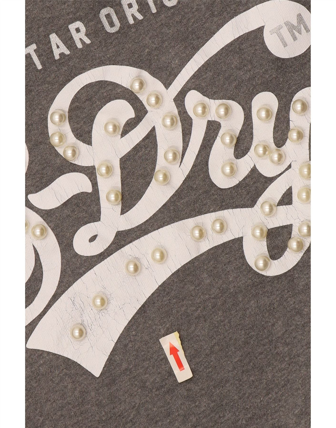 Superdry Womens Oversized Sweatshirt Jumper UK 14 Medium Grey Colourblock