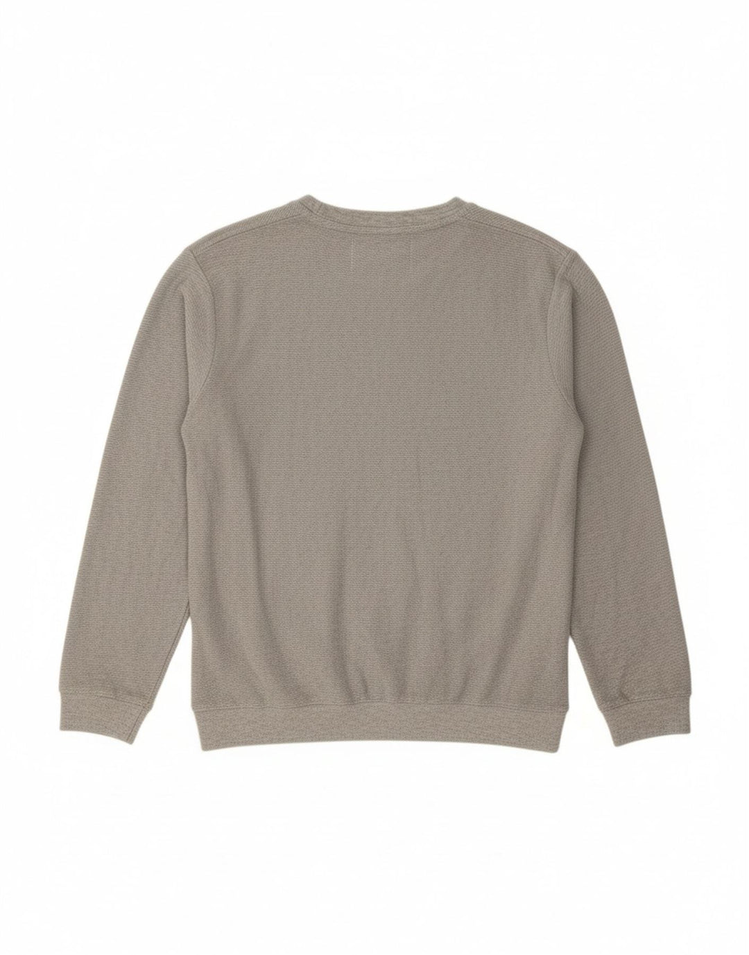 ZARA Mens Sweatshirt Jumper Medium Grey Cotton