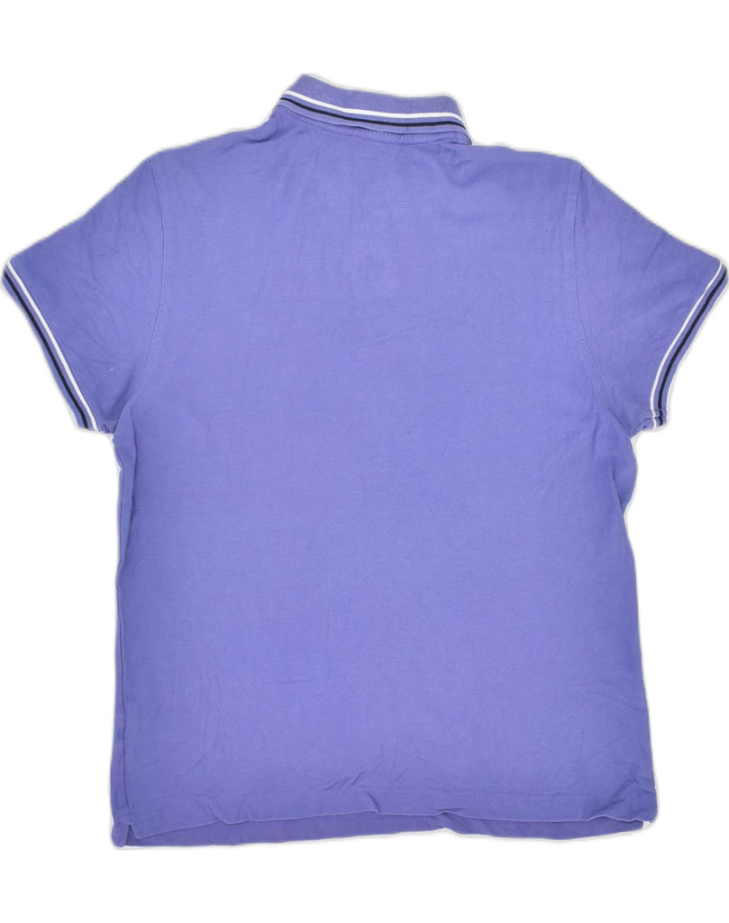 LOTTO Mens Polo Shirt Medium Purple Cotton | Vintage | Thrift | Second-Hand | Used Clothing | Messina Hembry 