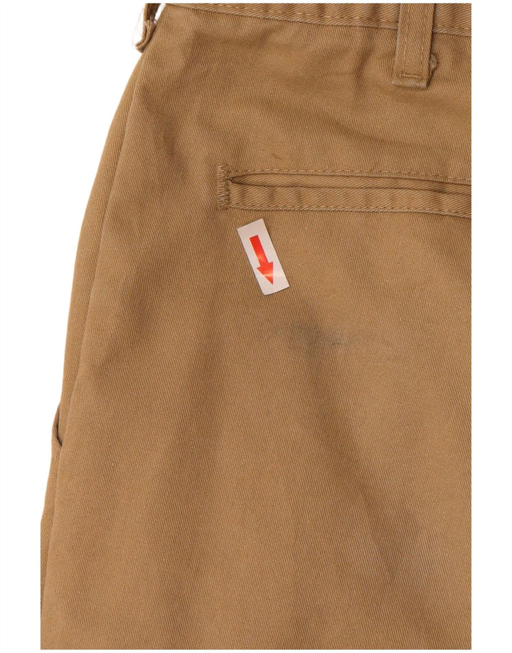 Dickies Mens Pegged Cargo Trousers W40 L30 Beige Polyester