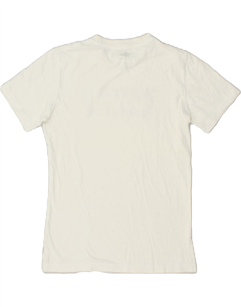 LEVI'S Boys Graphic T-Shirt Top 13-14 Years White Vintage Levi's and Second-Hand Levi's from Messina Hembry 