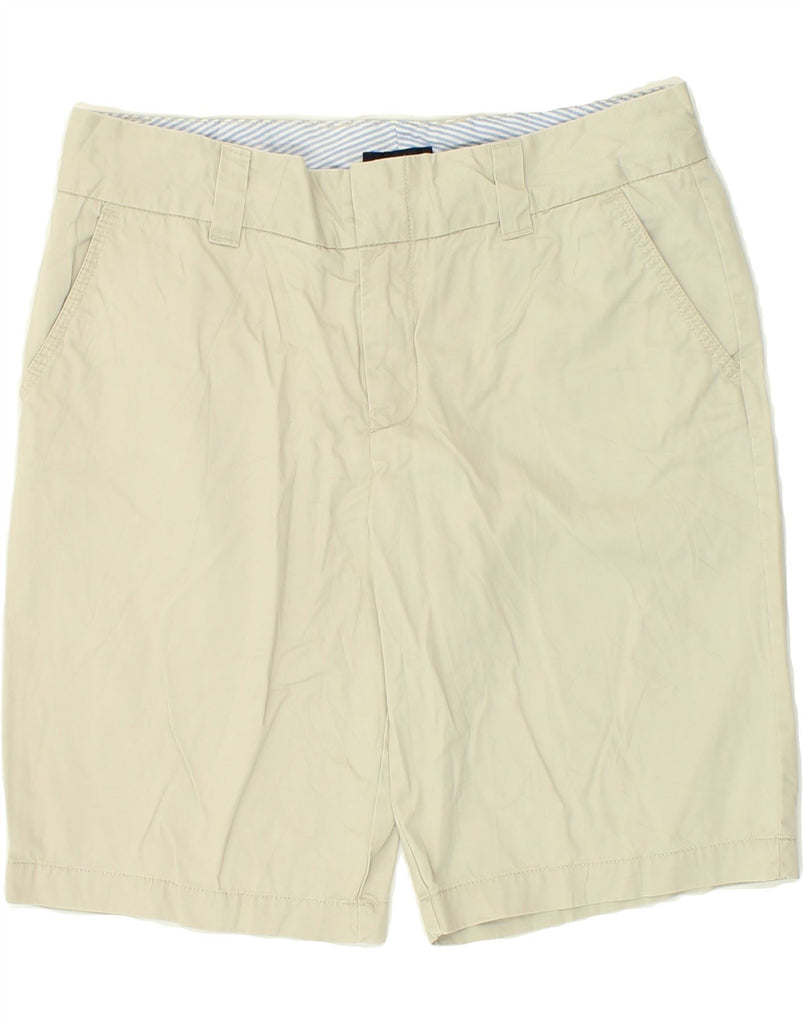 TOMMY HILFIGER Womens Chino Shorts US 12 Large W34  Beige Cotton | Vintage Tommy Hilfiger | Thrift | Second-Hand Tommy Hilfiger | Used Clothing | Messina Hembry 