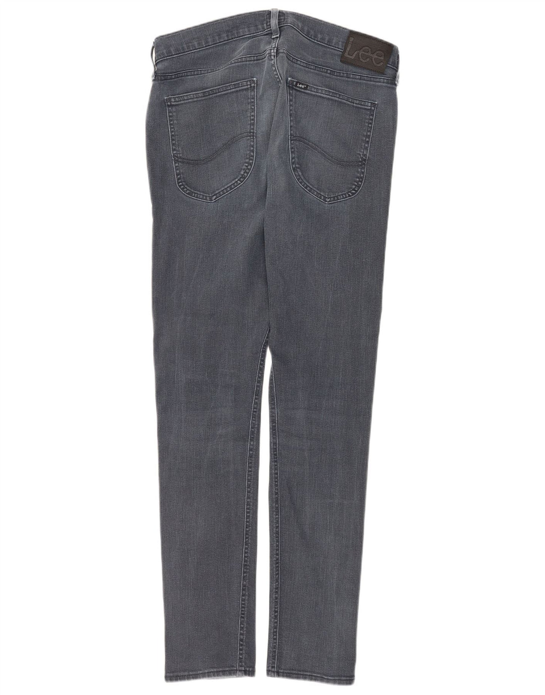 Lee Mens Luke Skinny Jeans W33 L34 Grey Cotton