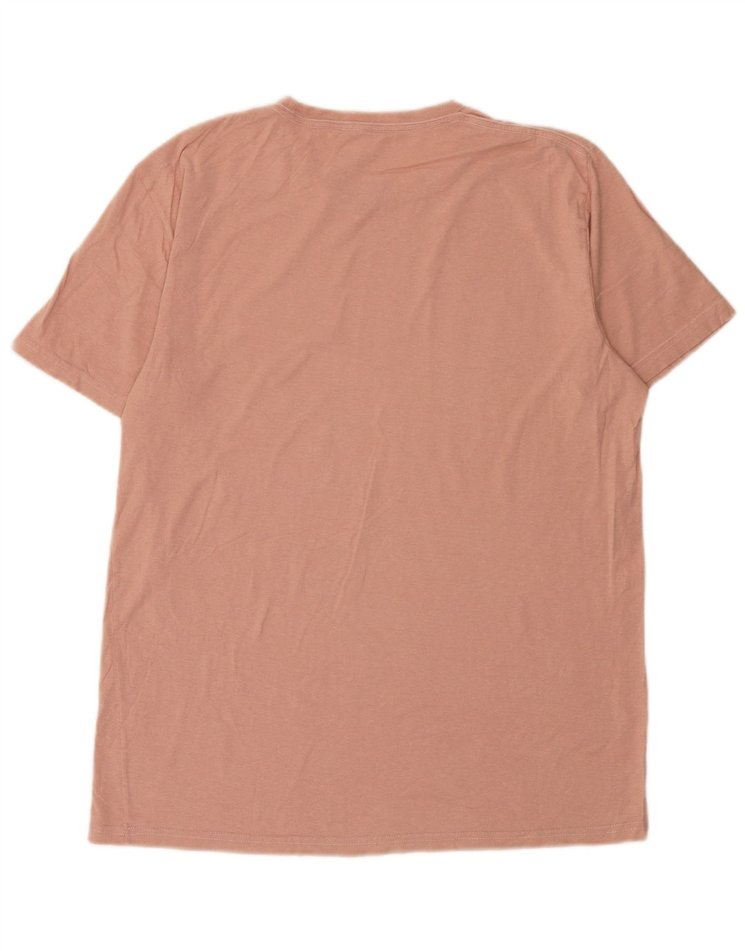 Volcom Mens T-Shirt Top Large Pink Cotton