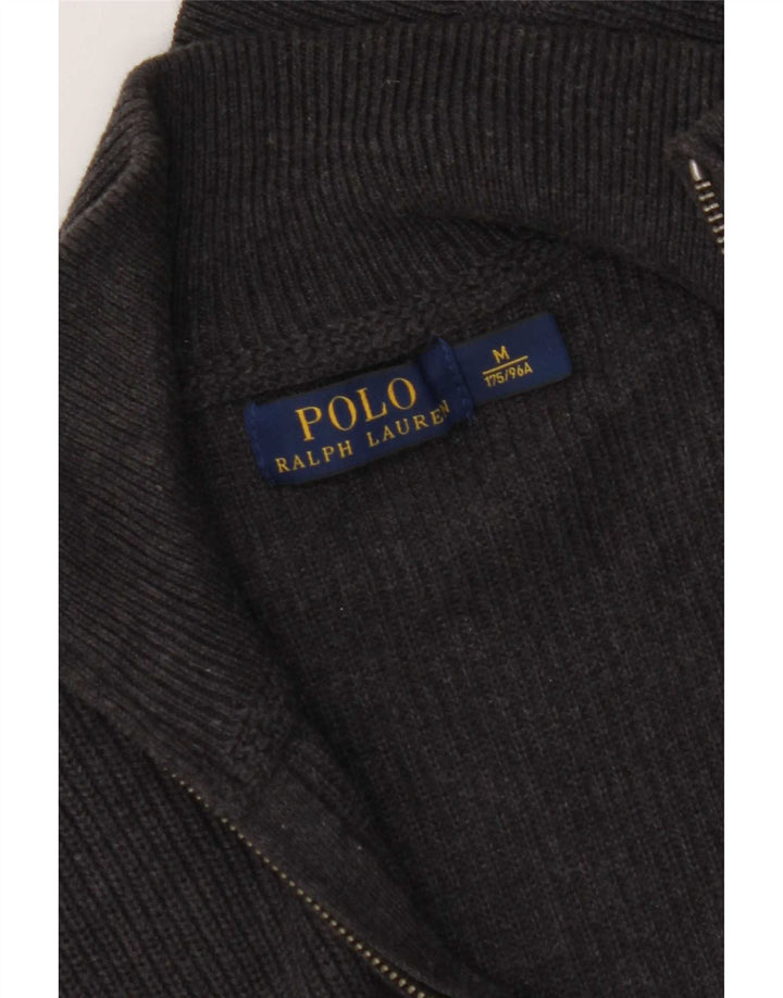Polo Ralph Lauren Mens Cardigan Sweater Medium Grey