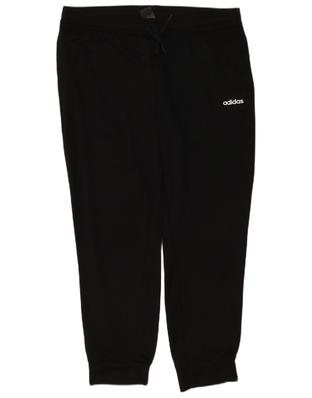 ADIDAS Womens Tracksuit Trousers Joggers UK 20/22 XL  Black Polyester