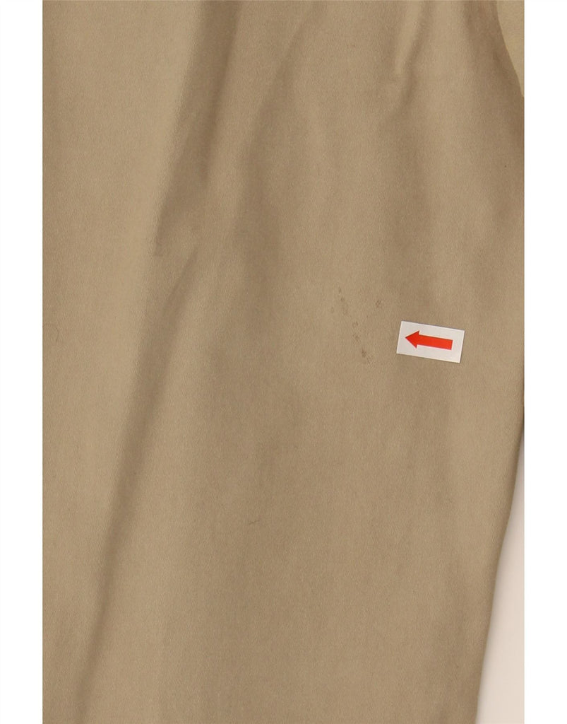 MASSIMO DUTTI Womens Slim Chino Trousers W34 L29 Beige Viscose Vintage Massimo Dutti and Second-Hand Massimo Dutti from Messina Hembry 