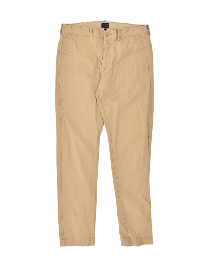 J. CREW Mens The Driggs Slim Chino Trousers W31 L32 Beige Cotton | Vintage J. Crew | Thrift | Second-Hand J. Crew | Used Clothing | Messina Hembry 