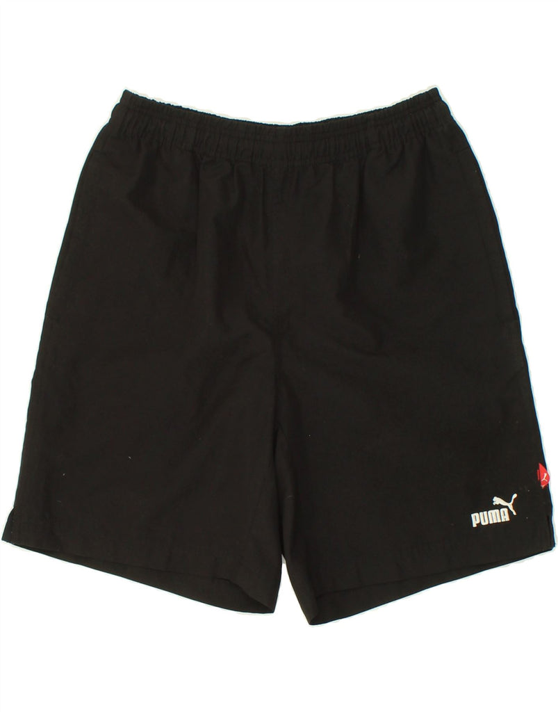 PUMA Mens Sport Shorts Small Black Polyester Vintage Puma and Second-Hand Puma from Messina Hembry 