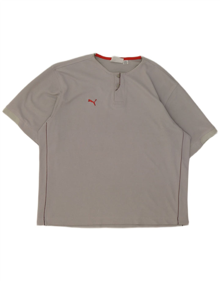 Puma Mens T-Shirt Top XL Grey