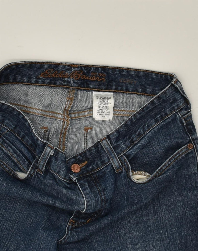 EDDIE BAUER Womens Bootcut Jeans US 8 Medium W30 L30  Blue Cotton | Vintage Eddie Bauer | Thrift | Second-Hand Eddie Bauer | Used Clothing | Messina Hembry 