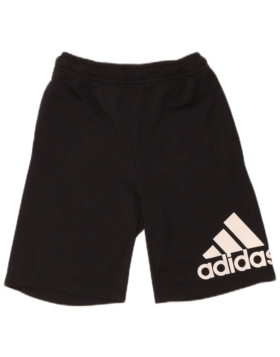 Adidas Boys Graphic Sport Shorts 13-14 Years Black Polyester