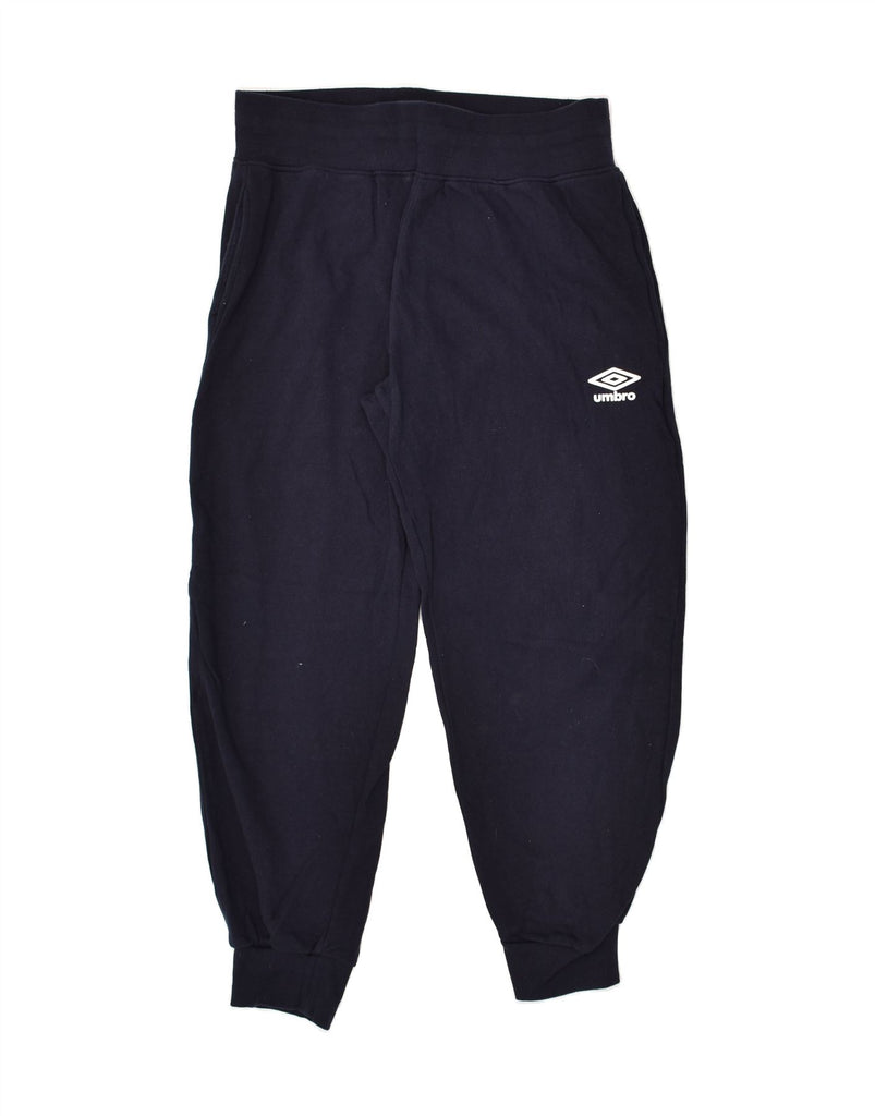 UMBRO Womens Tracksuit Trousers Joggers UK 18 XL Navy Blue Cotton Vintage Umbro and Second-Hand Umbro from Messina Hembry 