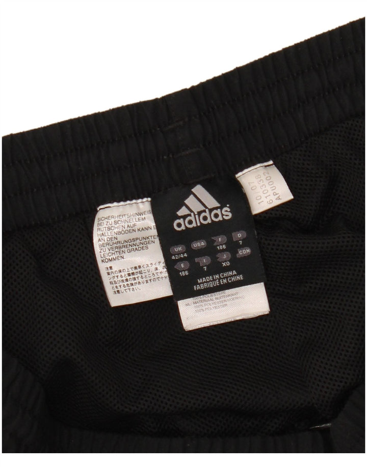 ADIDAS Mens Tracksuit Trousers Joggers UK 42/44 Large Black Polyester