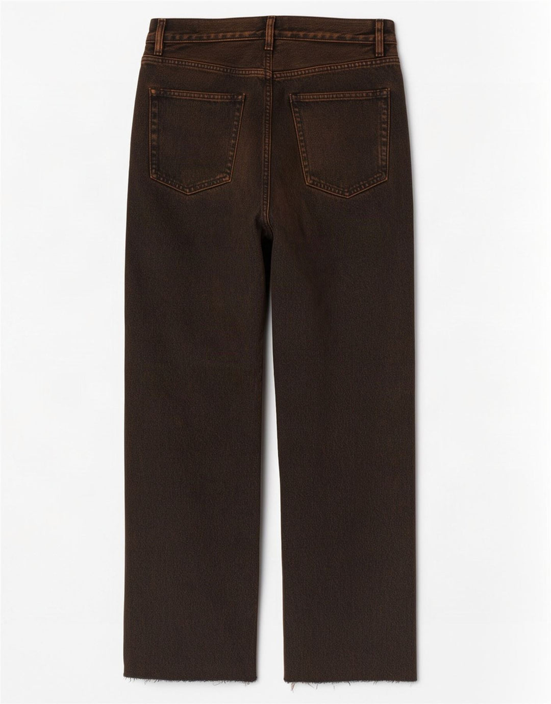 Cos Mens Mid Rise Straight Jeans W29 L28 Brown