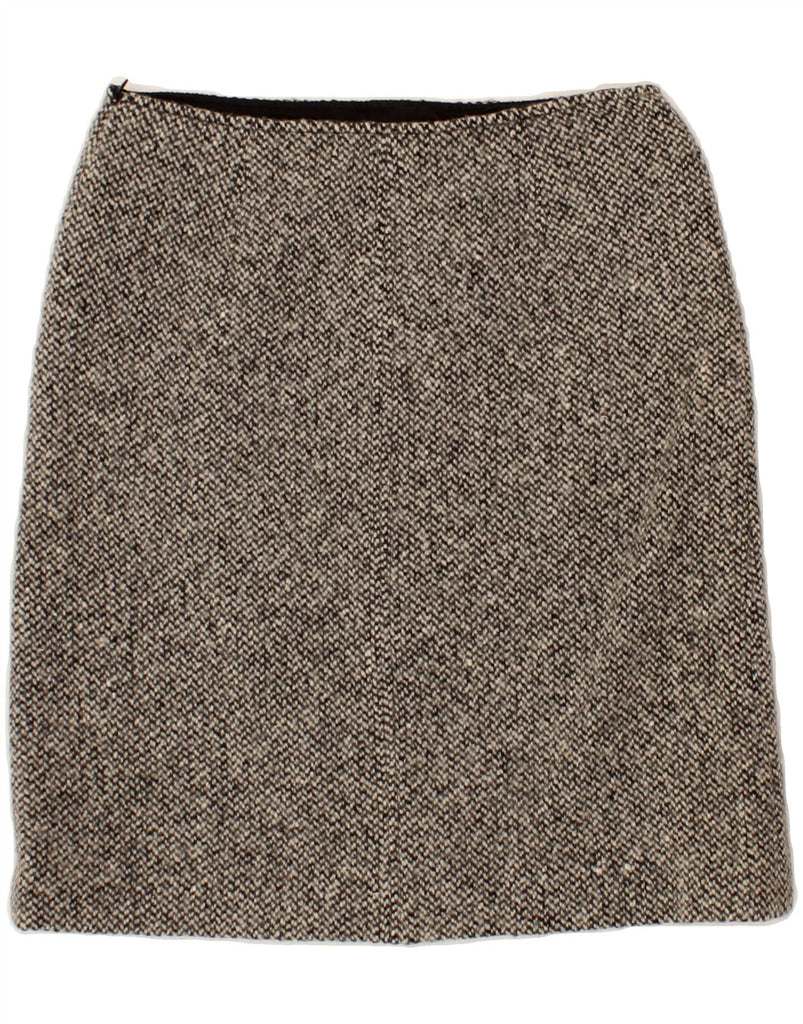 NEW PENNY Womens Straight Skirt UK 8 Small W27  Grey Wool Vintage New Penny and Second-Hand New Penny from Messina Hembry 