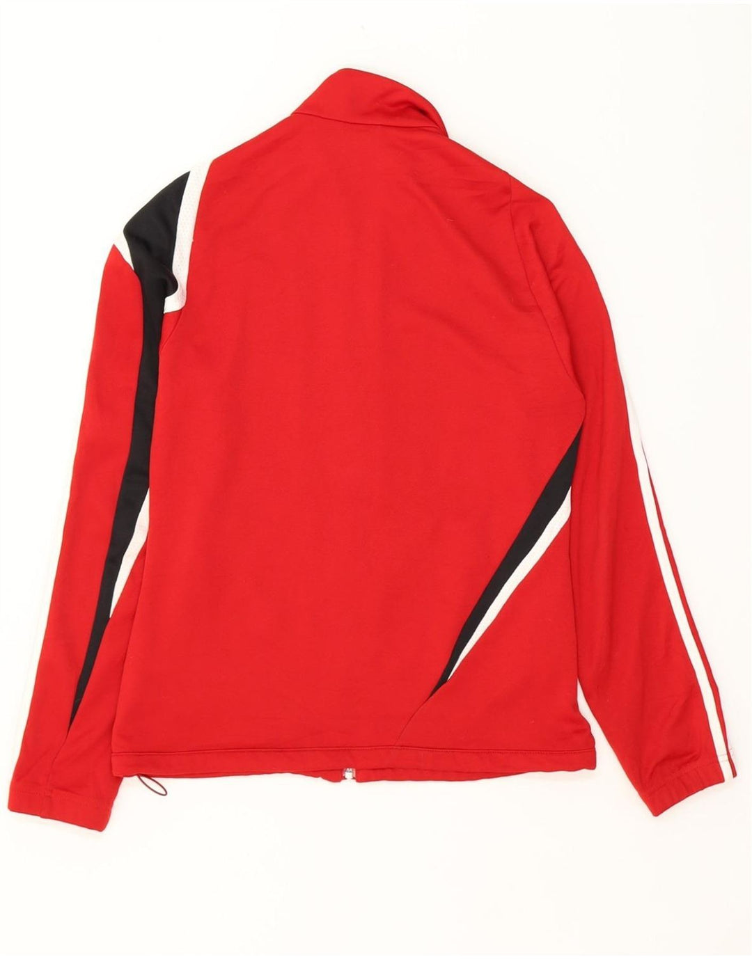 ADIDAS Mens Clima 365 Tracksuit Top Jacket Small Red Colourblock Polyester Vintage Adidas and Second-Hand Adidas from Messina Hembry 