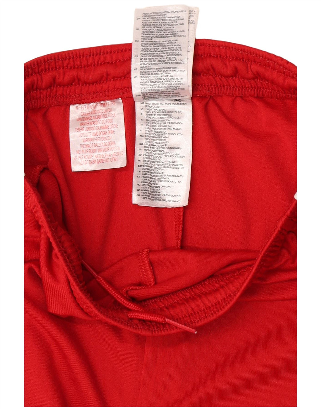 Adidas Boys Aeroready Sport Shorts 13-14 Years  Red Polyester