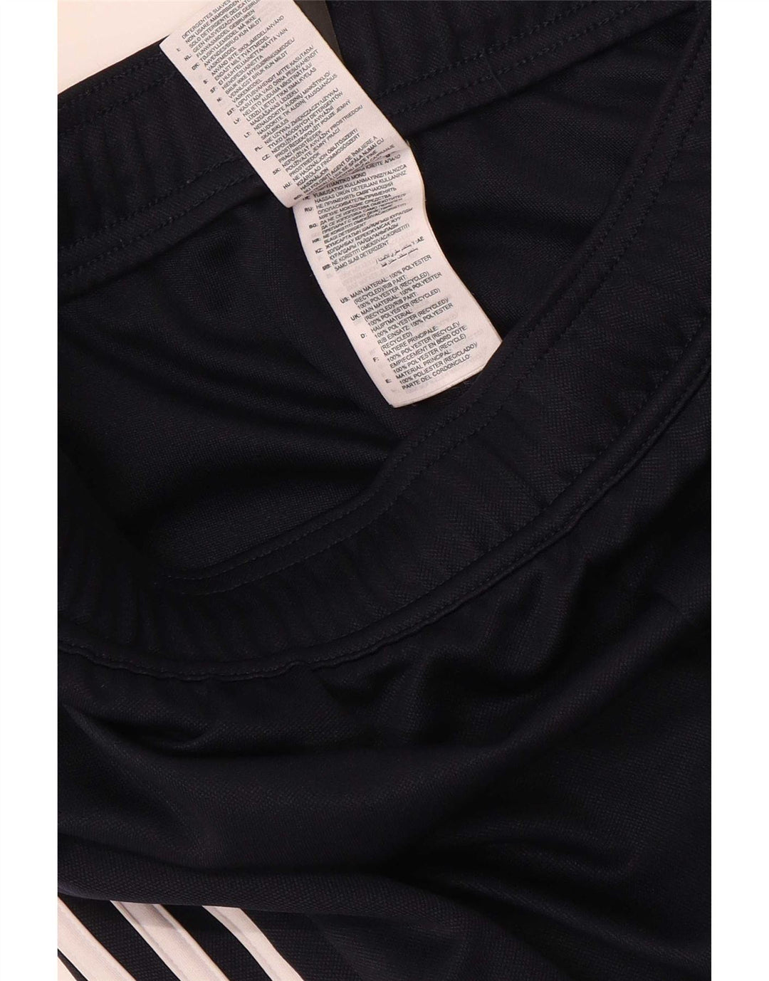 Adidas Mens Aeroready Tracksuit Trousers Medium Navy Blue Polyester