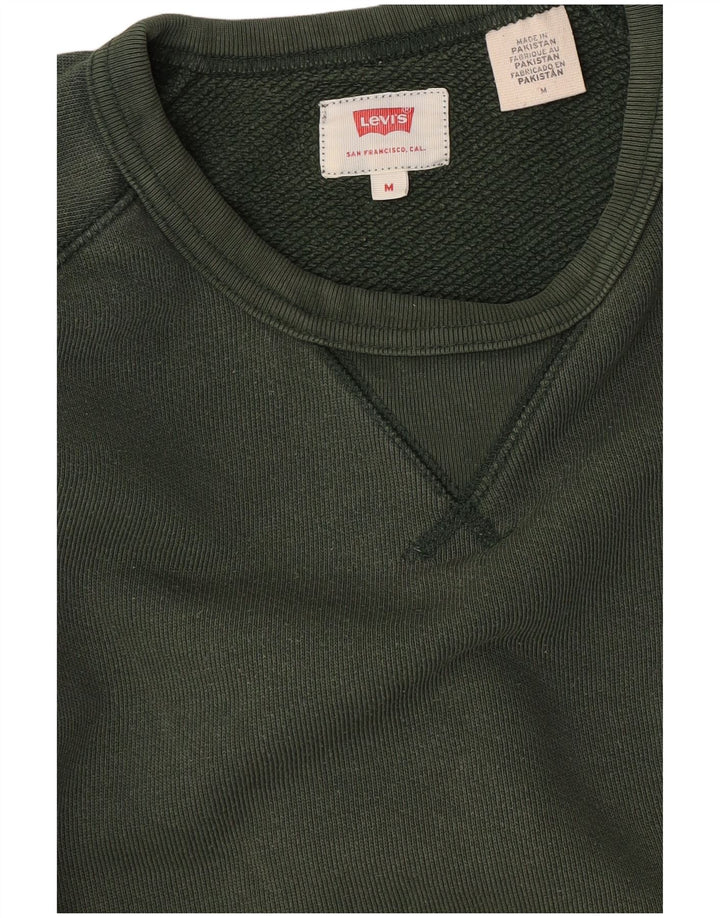 Levi's Mens Sweatshirt Jumper Medium Green