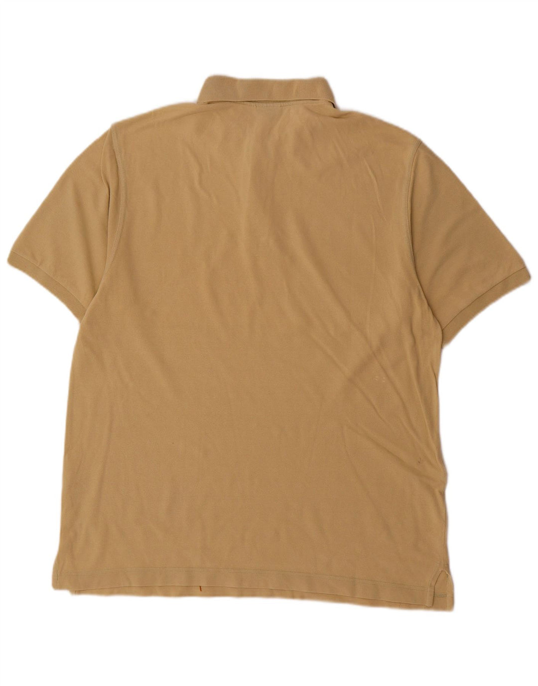 INVICTA Mens Polo Shirt Large Beige Cotton