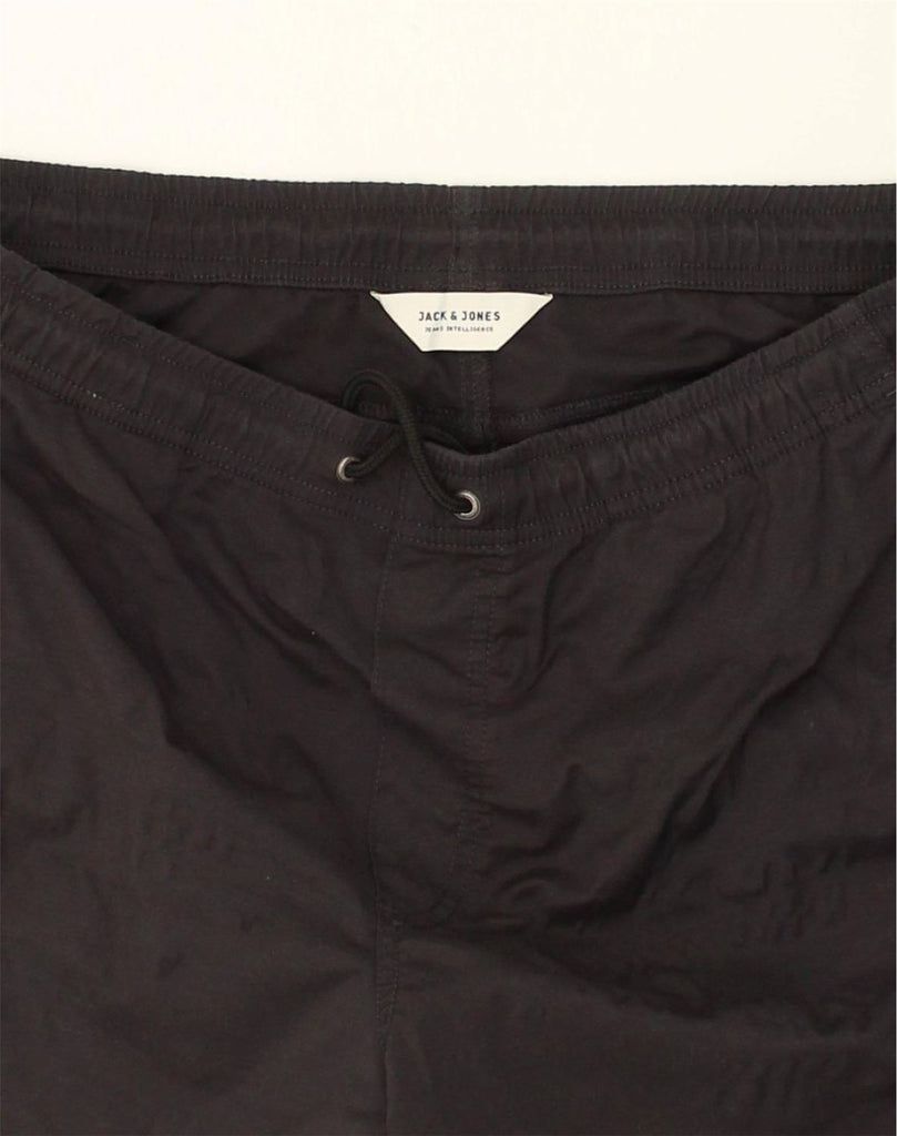 JACK & JONES Mens Sport Shorts XL Black Cotton | Vintage Jack & Jones | Thrift | Second-Hand Jack & Jones | Used Clothing | Messina Hembry 