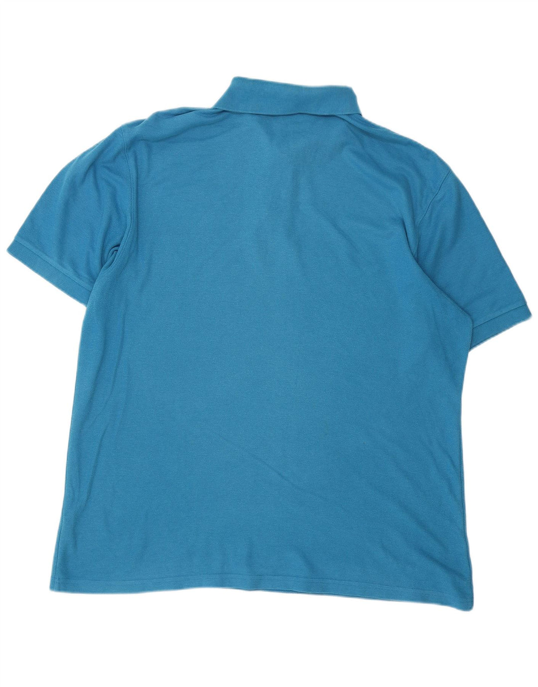 ST. BERNARD Mens Polo Shirt 2XL Blue Cotton