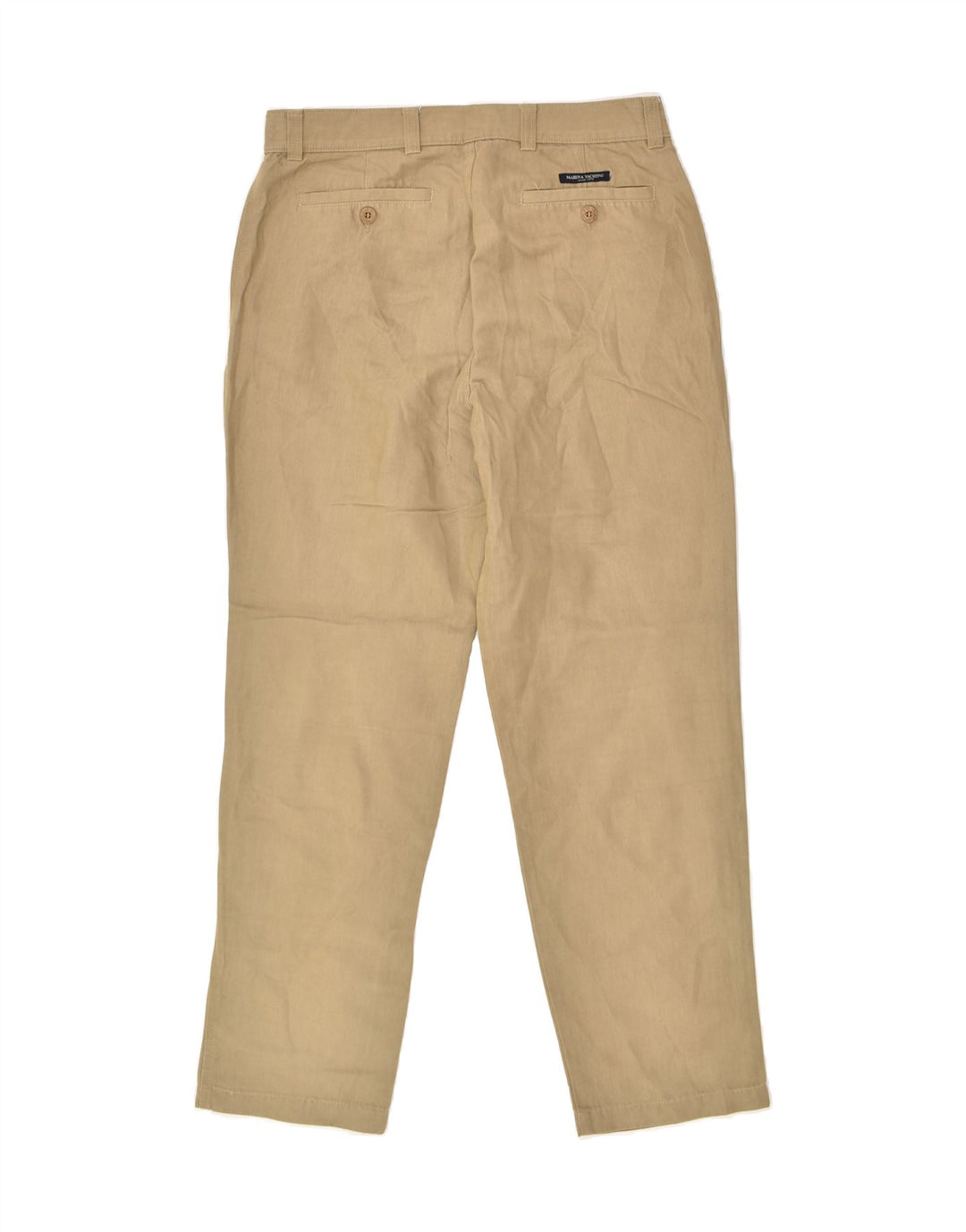 MARINA YACHTING Mens Pegged Casual Trousers IT 50 Large W34 L30 Brown | Vintage Marina Yachting | Thrift | Second-Hand Marina Yachting | Used Clothing | Messina Hembry 
