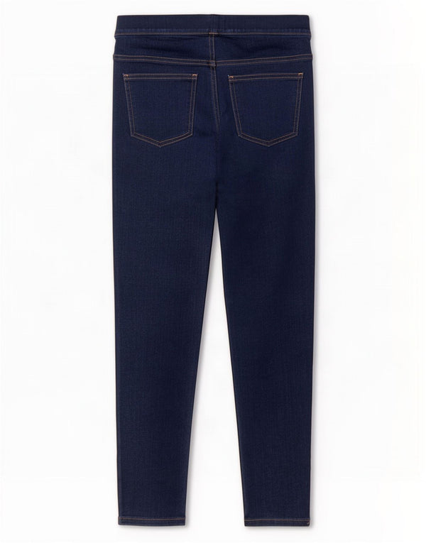 Marks & Spencer Womens Crop Jegging Jeans UK 10 Small W28 L26 Navy Blue