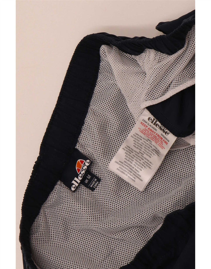 Ellesse Mens Swimming Shorts Medium  Navy Blue Polyester