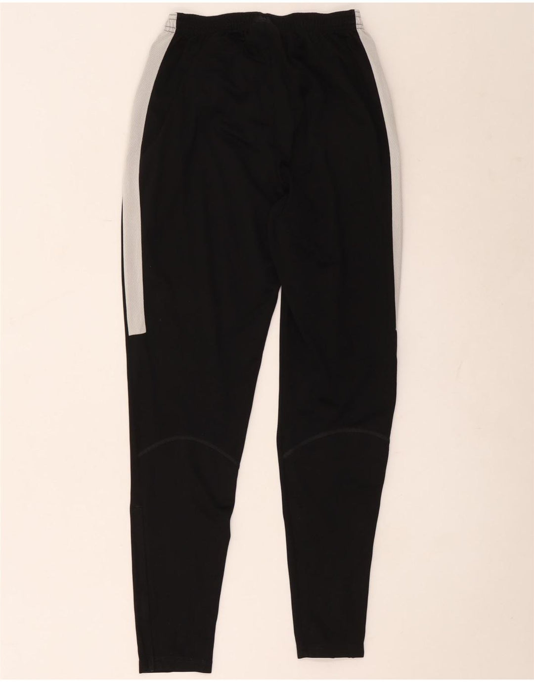 Nike Mens Dri Fit Tracksuit Trousers Small Black Colourblock Polyester