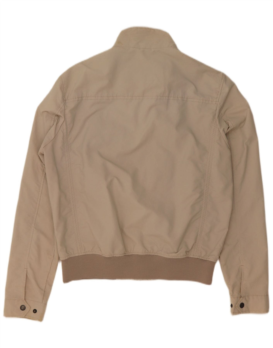 Americanino Mens Bomber Jacket UK 38 Medium Beige Polyamide