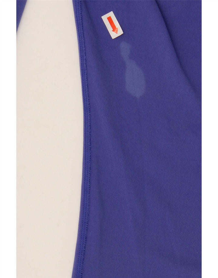 NIKE Womens Dri Fit Leggings UK 12 Medium  Purple Nylon