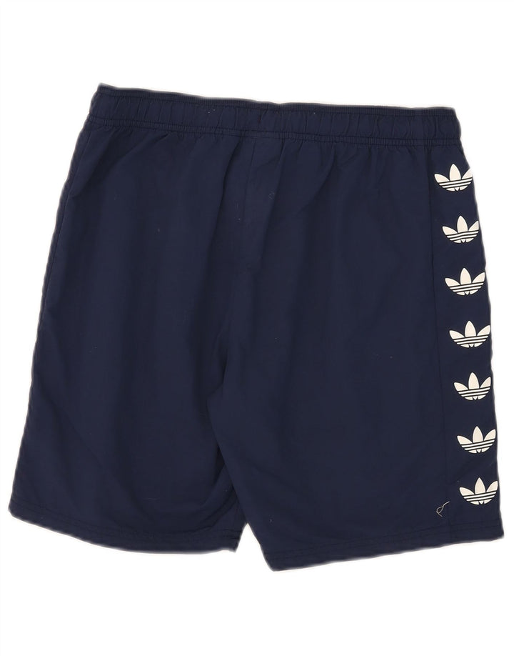 Adidas Boys Graphic Sport Shorts 13-14 Years  Navy Blue Polyamide